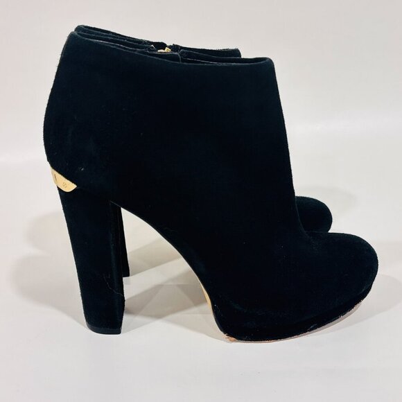 MICHAEL KORS Black suede ankle boots | Classic leather | Size 6 * - Picture 2 of 12